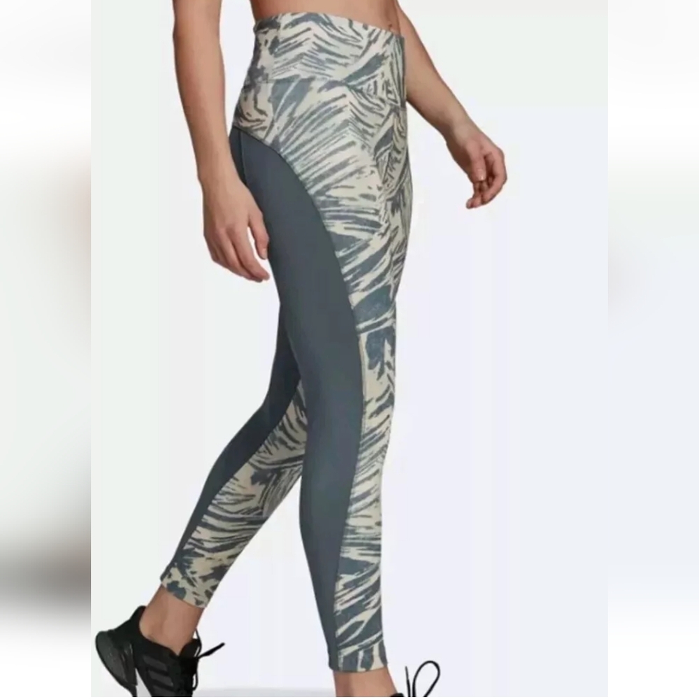 Adidas X Zoe Saldana Primagreen Aeroready Ankle Leggings Woman 3X Side Pockets